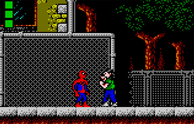 juegos de Spider-Man para Sega Game Gear