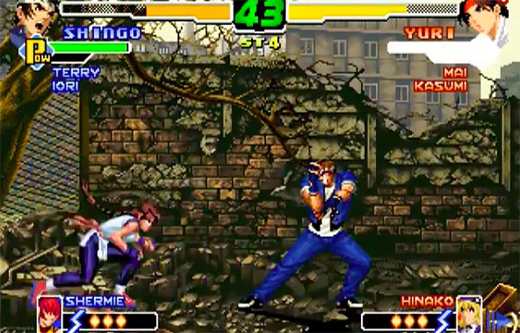 the king of fighters 99 sega