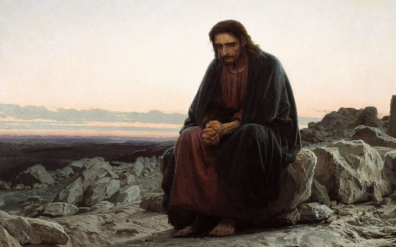 Quién fue el pintor de Christ in the Desert