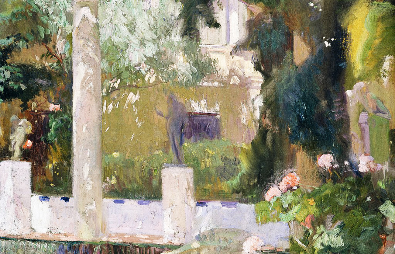 Quién fue el pintor de Jardín de la Casa Sorolla