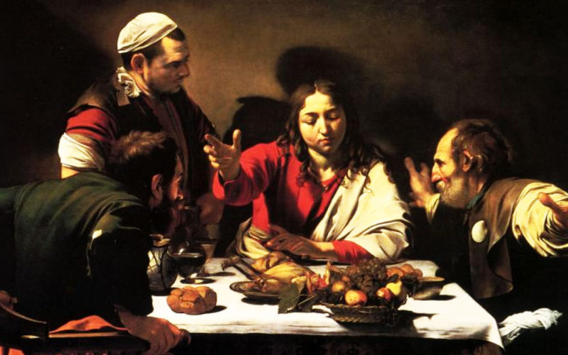 Quién fue el pintor de La cena de Emaús
