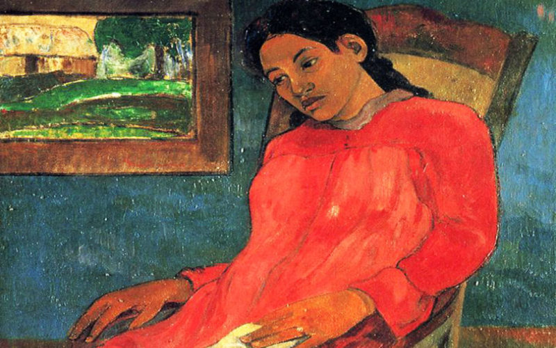 Quién fue el pintor de Reverie ou La Femme à la robe rouge