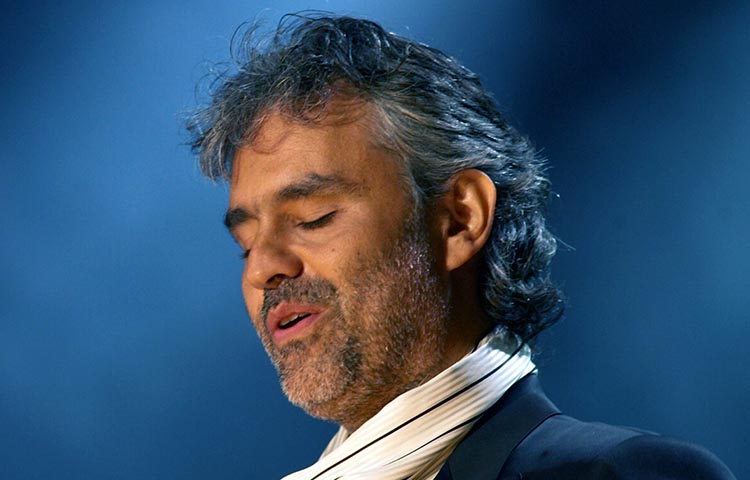 infancia de Andrea Bocelli