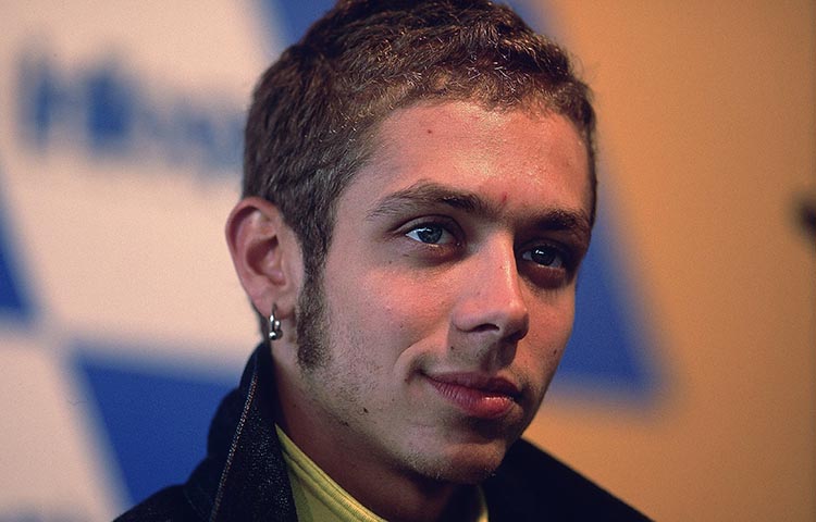 infancia de Valentino Rossi