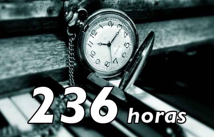 Cuántos días son 236 horas