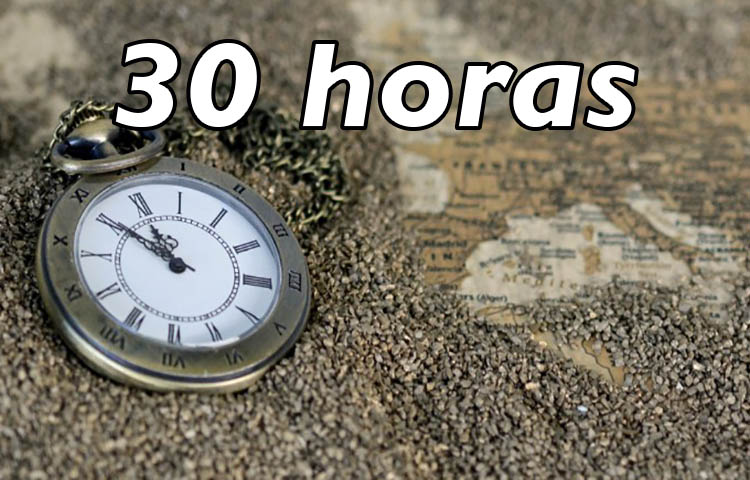 Cuántos días son 30 horas