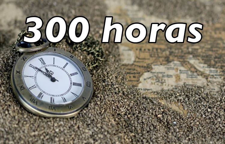 Cuántos días son 300 horas