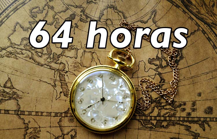 Cuántos días son 64 horas