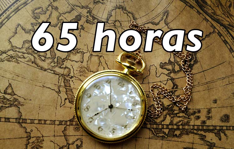 Cuántos días son 65 horas