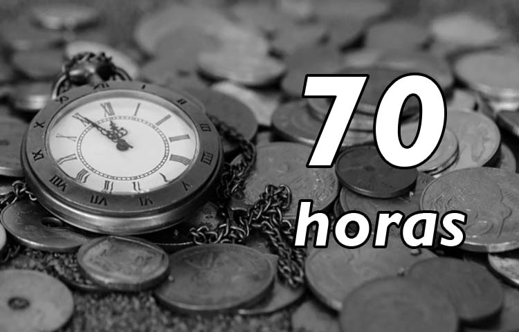 Cuántos días son 70 horas