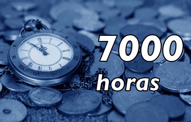 Cuántos días son 7000 horas