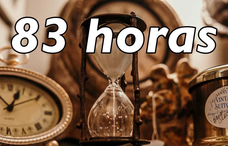 Cuántos días son 83 horas