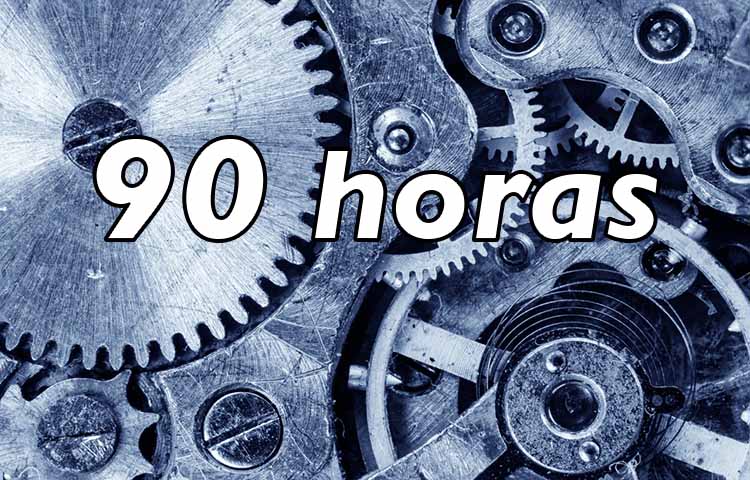 Cuántos días son 90 horas