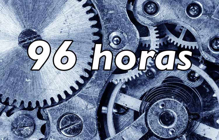 Cuántos días son 96 horas