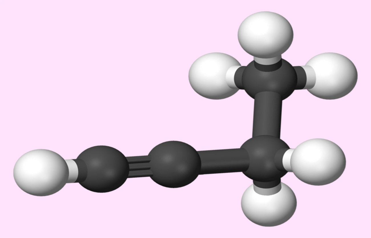 Diferencias entre etilacetileno y dimetilacetileno