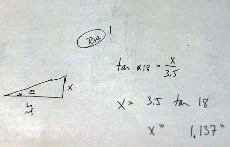 Diferencias entre cálculo y geometría