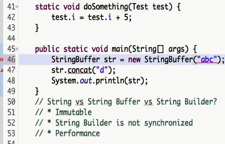 Diferencias entre StringBuffer y StringBuilder