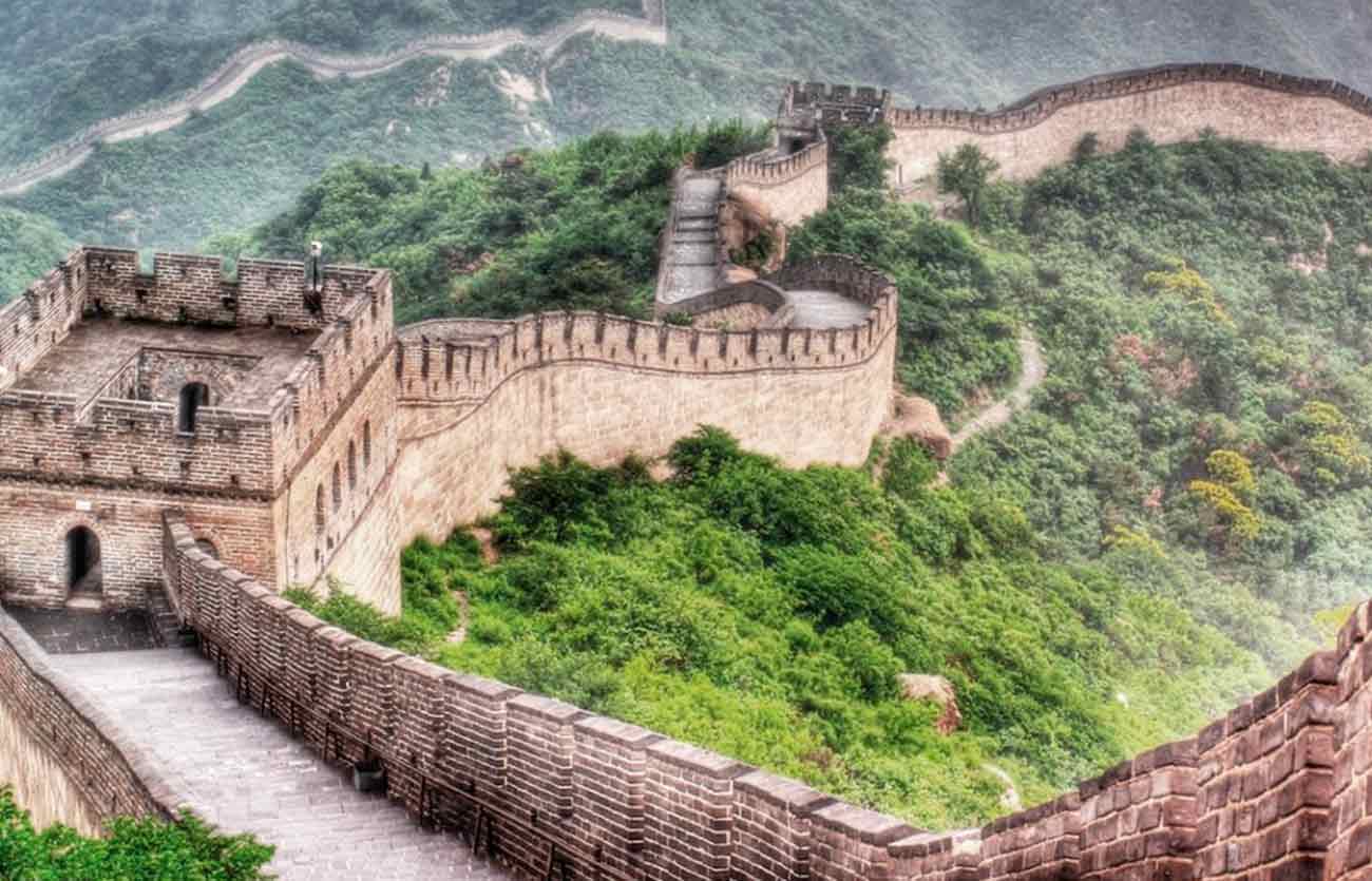 Cuál es la ubicación de la muralla china