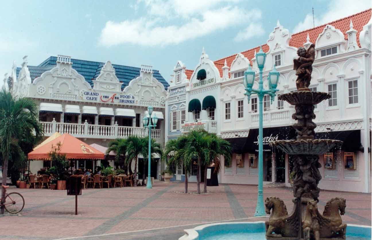 Oranjestad ciudad de Aruba