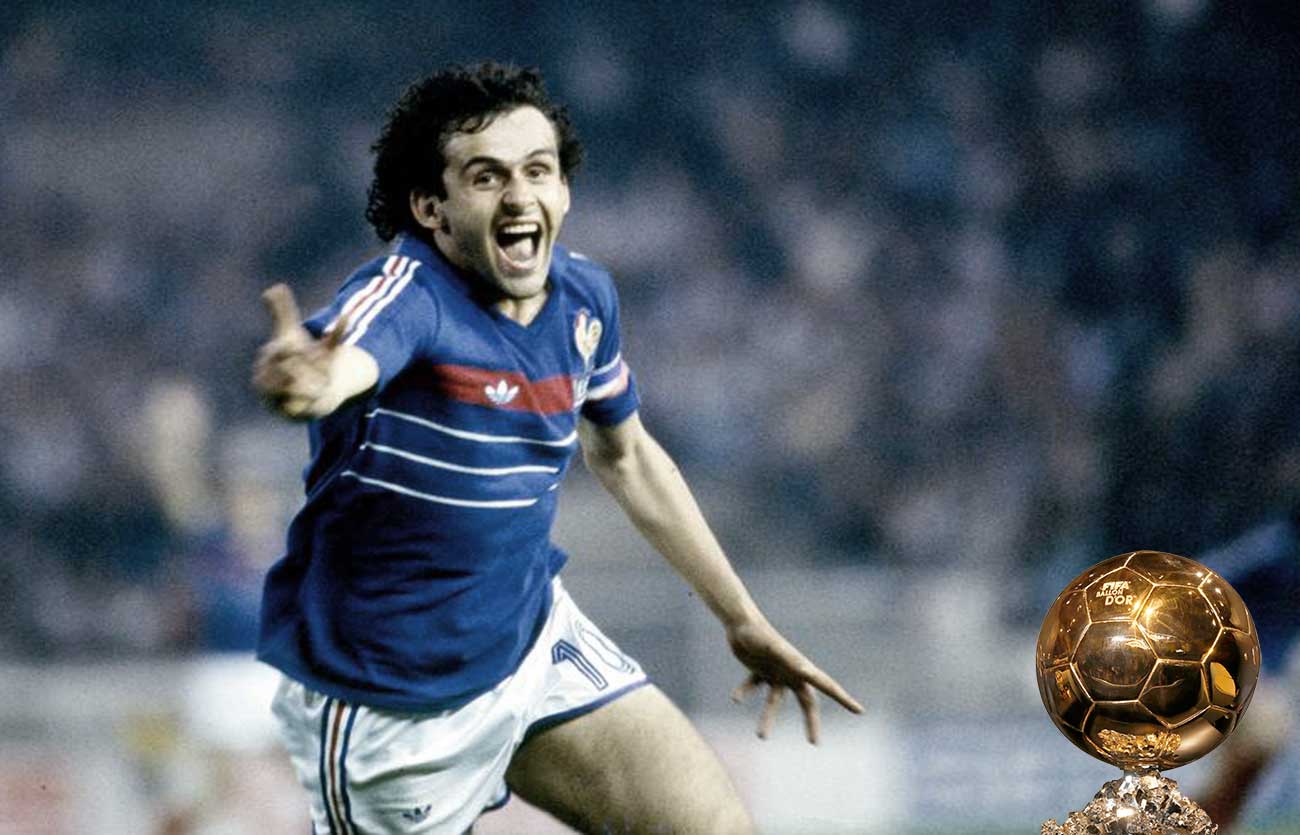 Qué futbolista ganó el Balón de Oro masculino en el año 1984