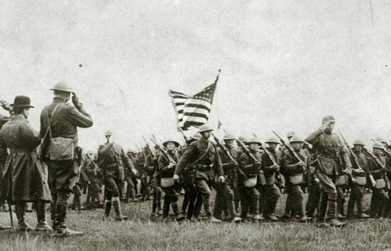 Cuándo entra Estados Unidos a la Primera Guerra Mundial