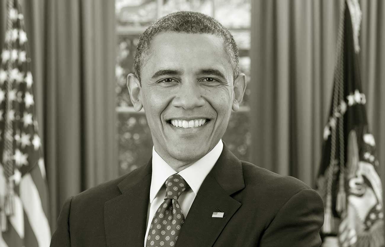 El presidente Barack Obama de Estados Unidos