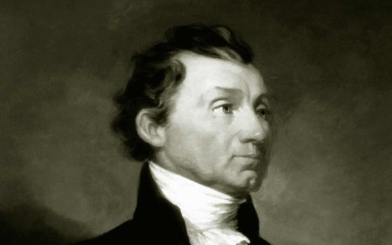 El presidente James Monroe de Estados Unidos