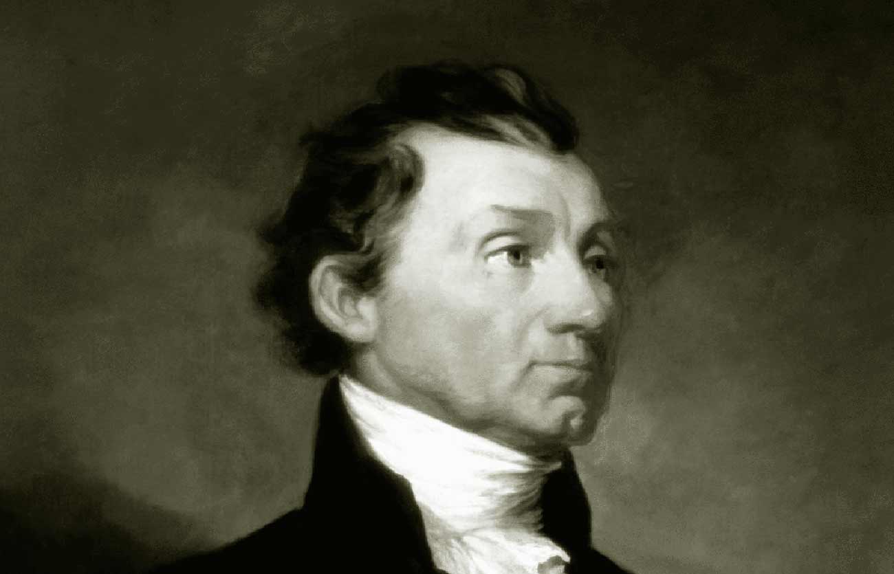 El presidente James Monroe de Estados Unidos