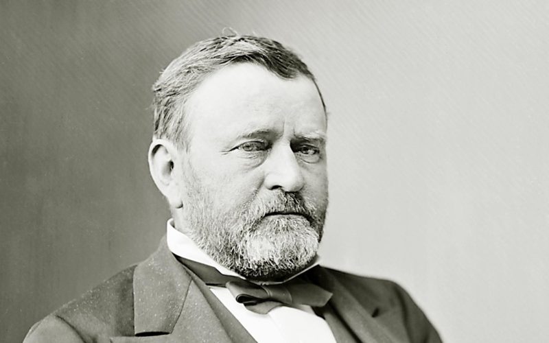 El presidente Ulysses S. Grant de Estados Unidos
