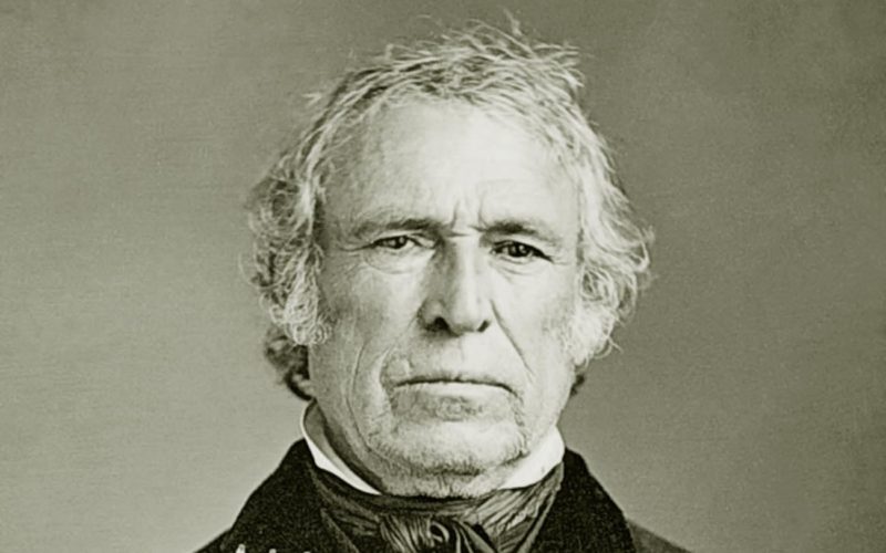 El presidente Zachary Taylor de Estados Unidos