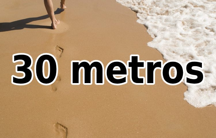 Cuántos pies son 30 metros