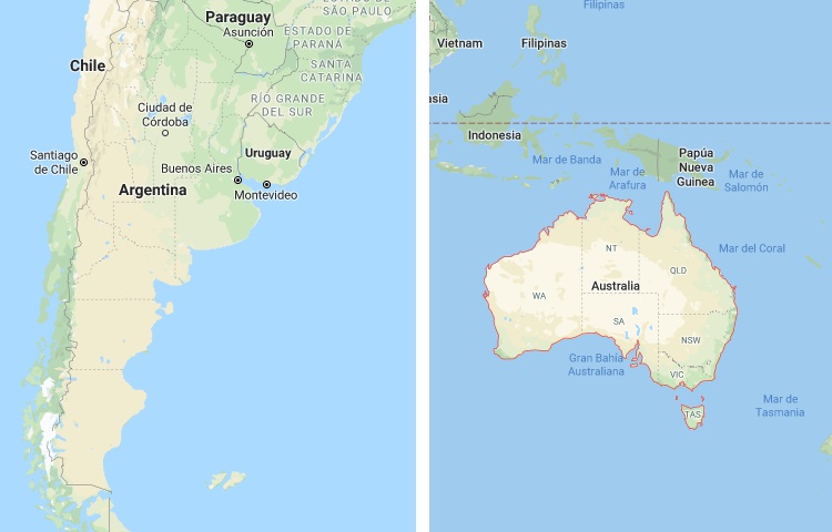 Qué es más grande Argentina o Australia – Sooluciona