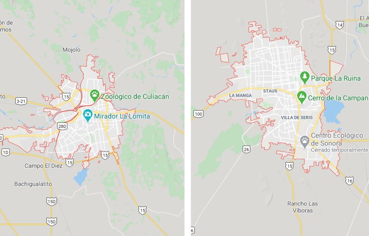 Qué es más grande Culiacán o Hermosillo