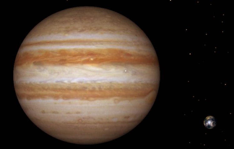 Qué es más grande Júpiter o la Tierra