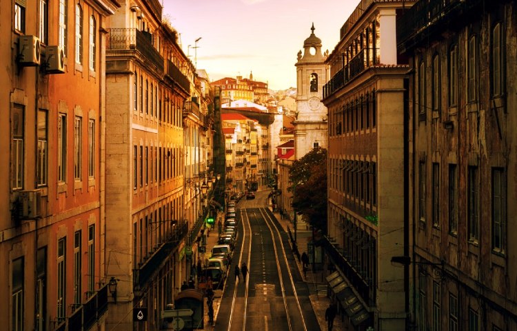 calles de una ciudad portuguesa