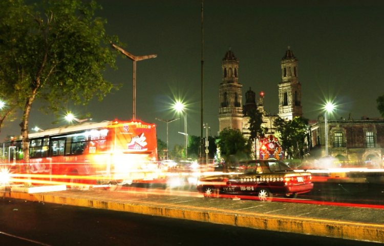 ciudad de mexico de noche
