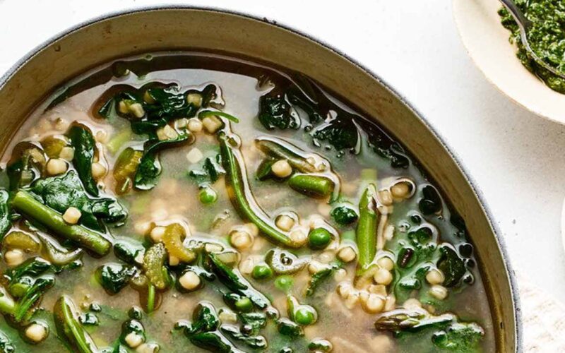 minestrone de primavera