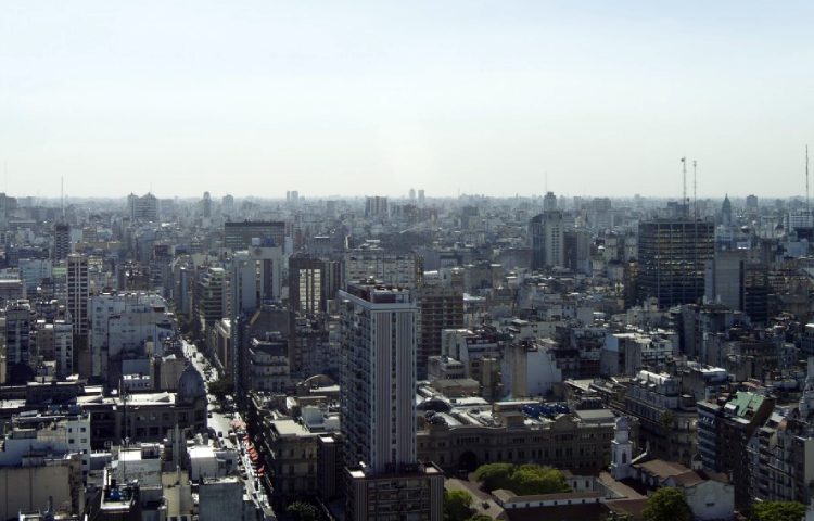 vista aerea de buenos aires