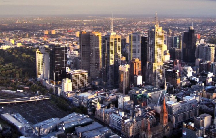 vista panoramica ciudad de australia