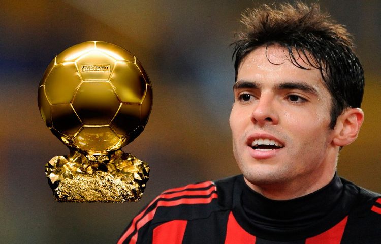 Cuántos balones de oro tiene Kaká