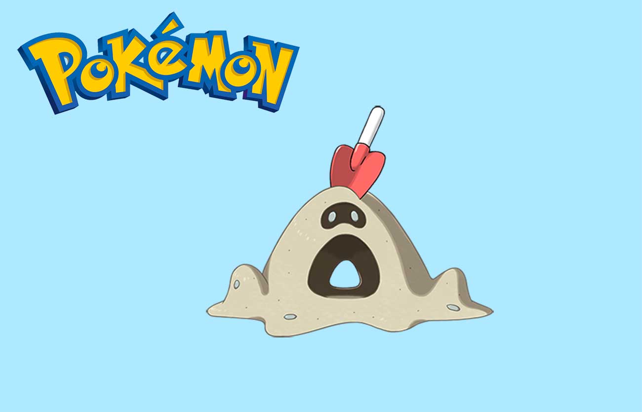 En qué Pokémon evoluciona Sandygast