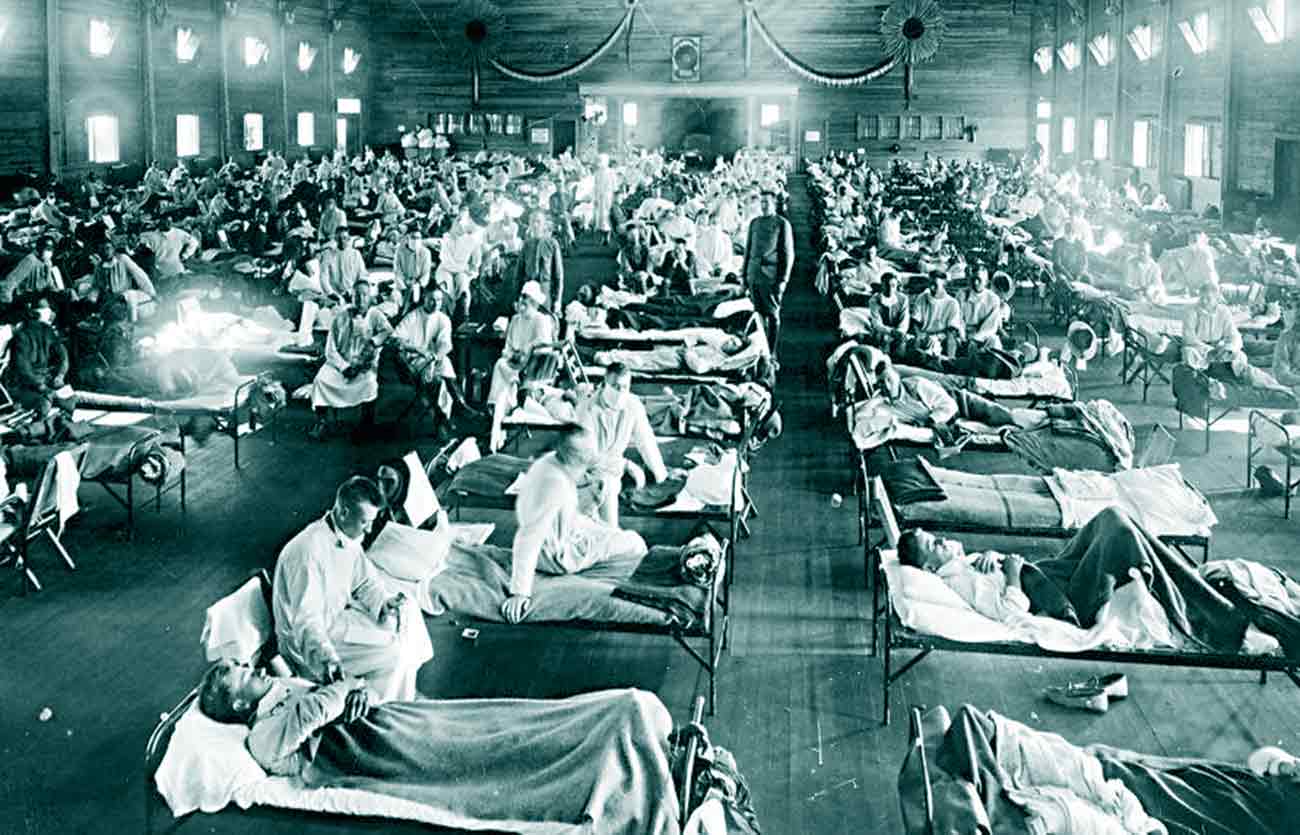La peor pandemia del mundo fue la gripe española 