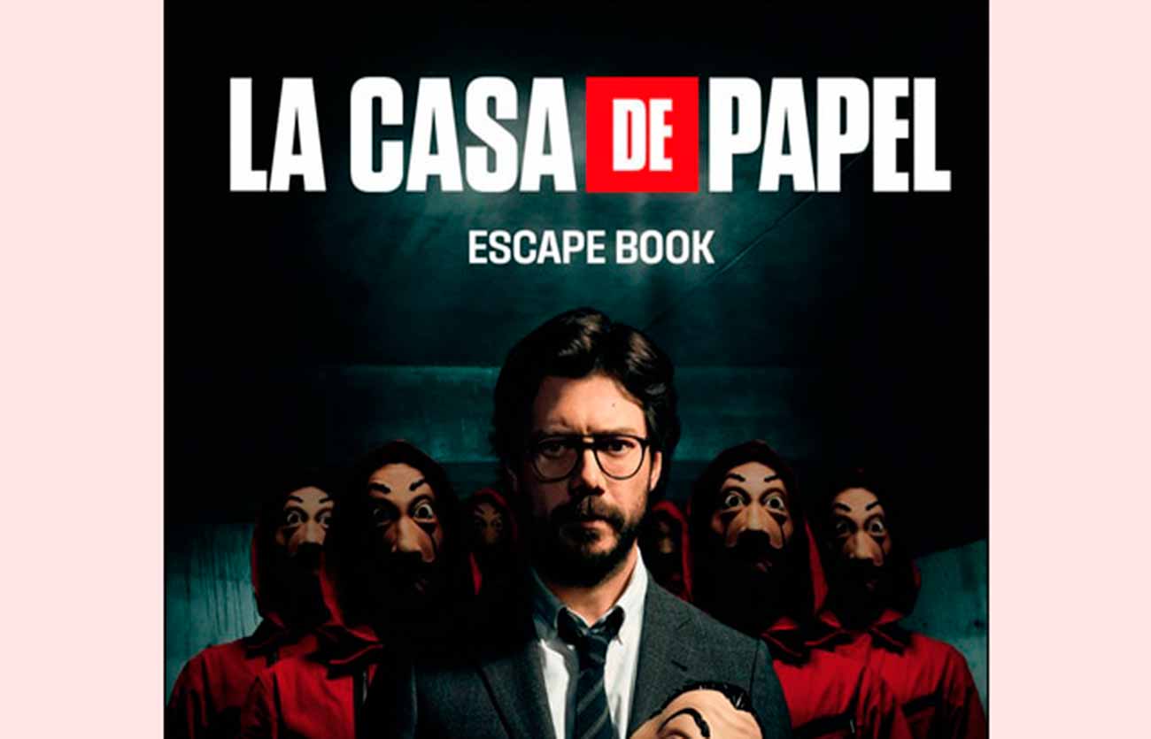 Quién es el autor de La casa de papel. Escape book