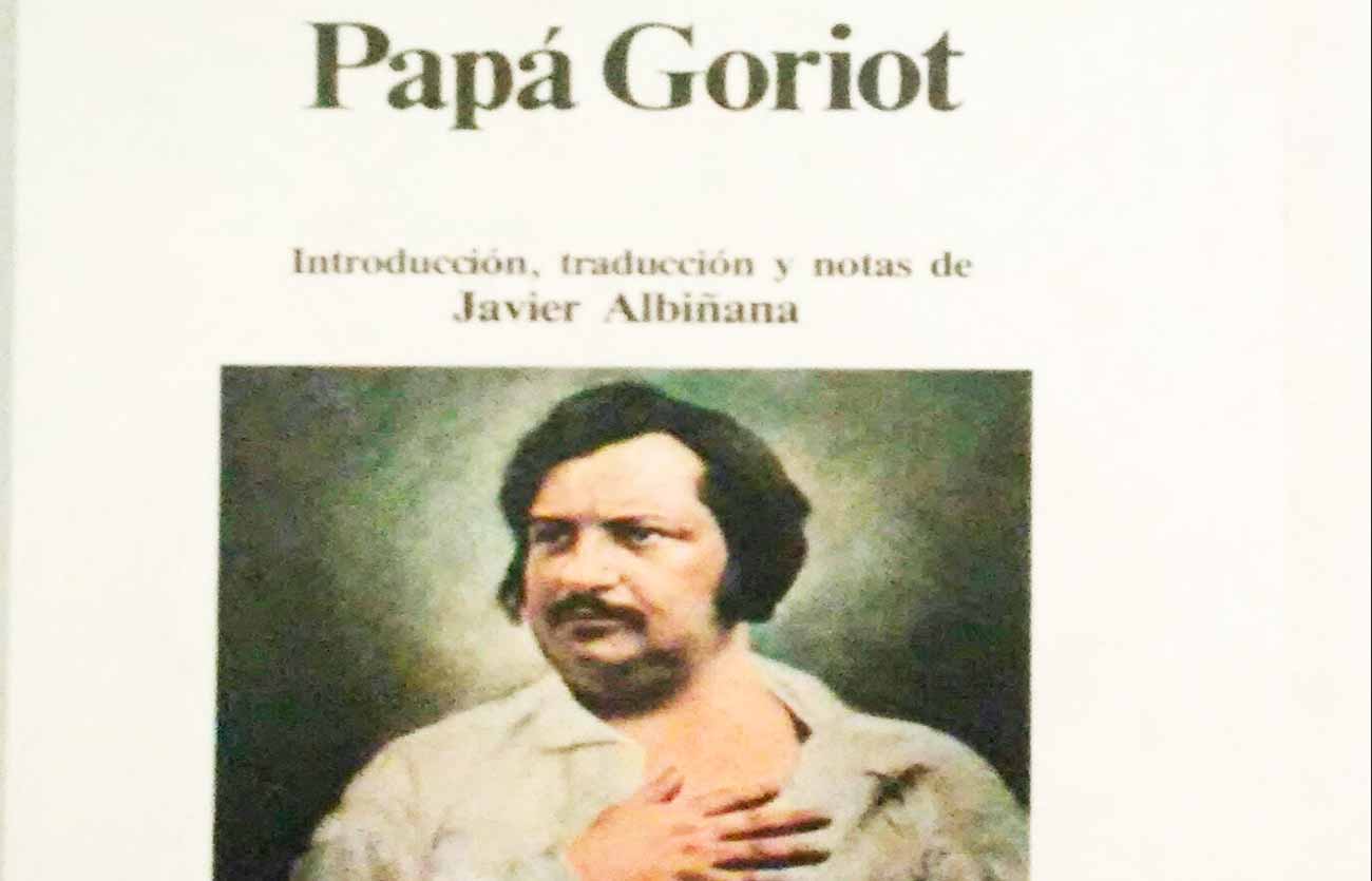 Quién es el autor de Papá Goriot