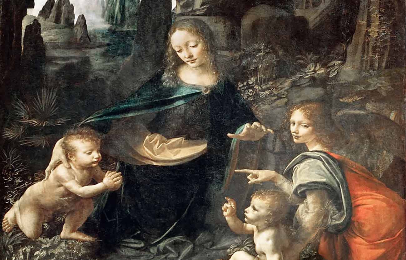 Quién fue el pintor de La Virgen de las Rocas