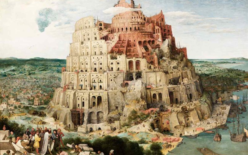 Quién fue el pintor de La torre de Babel