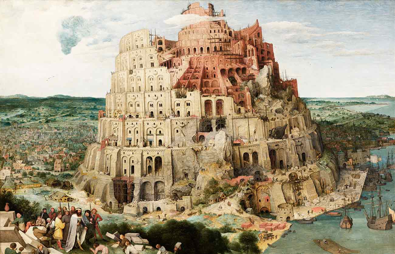 Quién fue el pintor de La torre de Babel