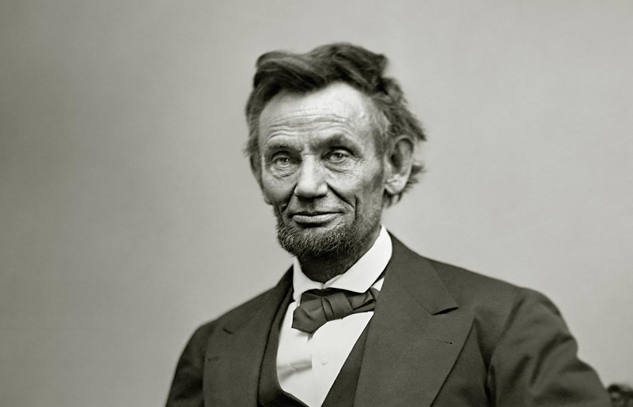 Abraham Lincoln fue presidente en el año 1861