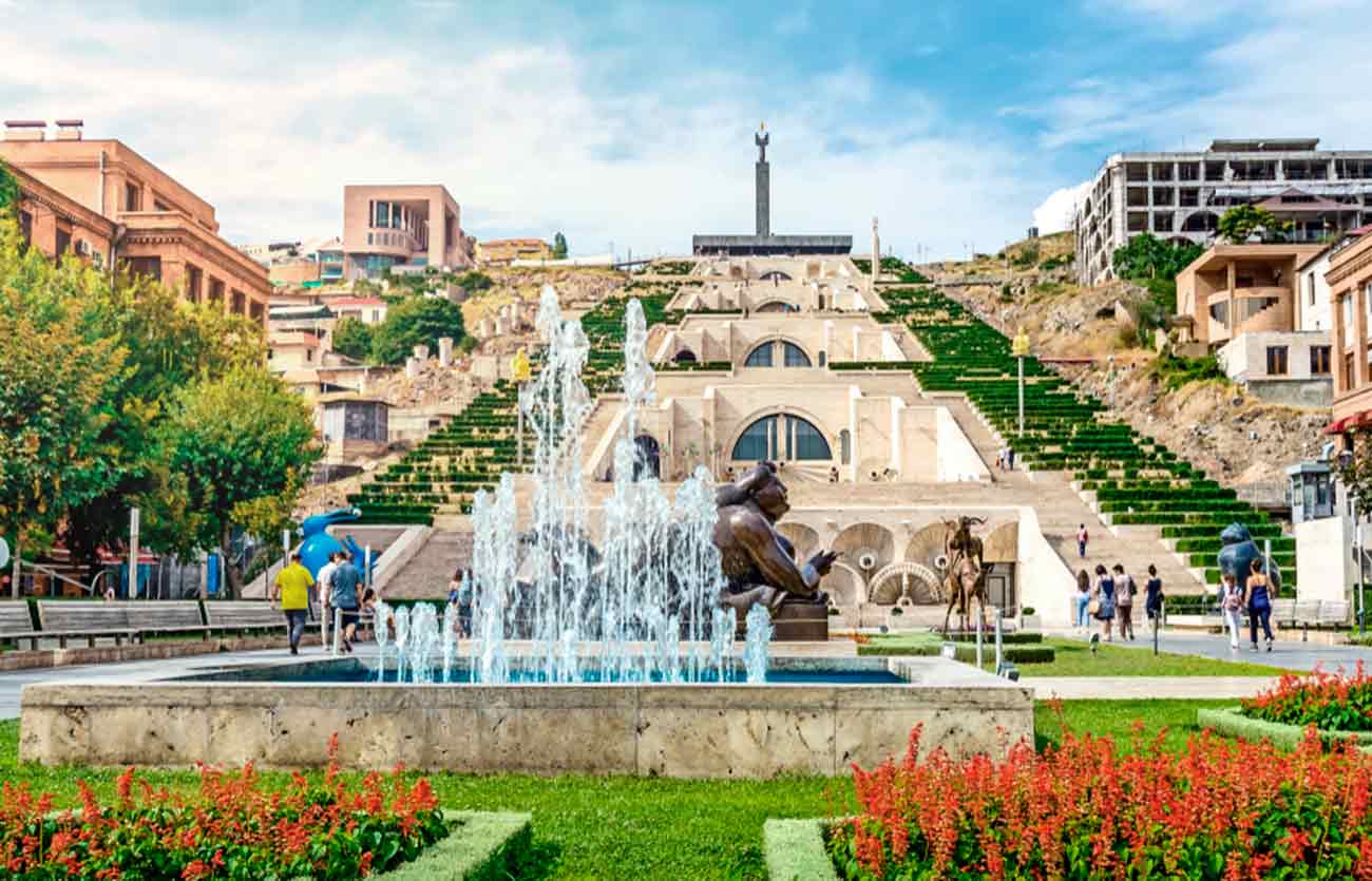Ereván es la capital de Armenia
