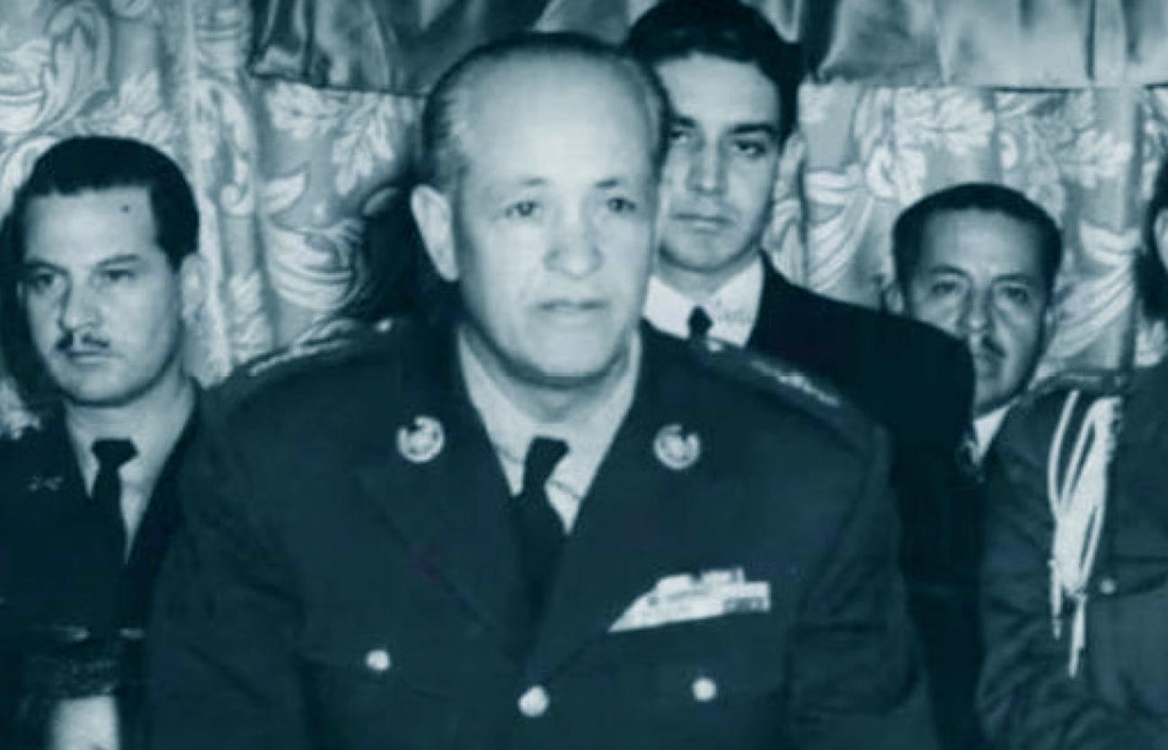 Gustavo Rojas Pinilla fue presidente en el año 1953